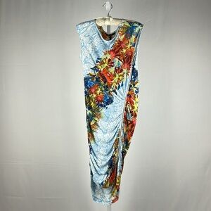 BCBGMaxAzria Dell Colorful Dress Size M